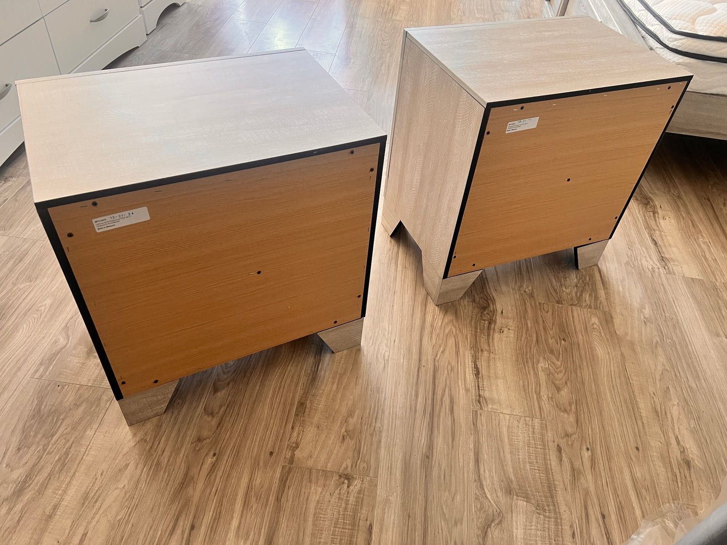 New Pair of Shelby 2 Drawer Night Stands