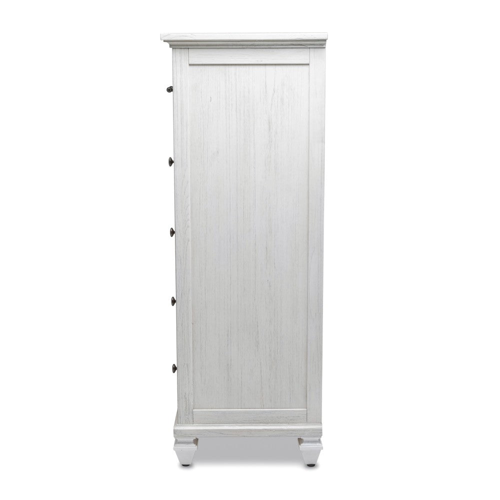 Brand New Sea Winds Surfside White Weathered Chest of Drawers