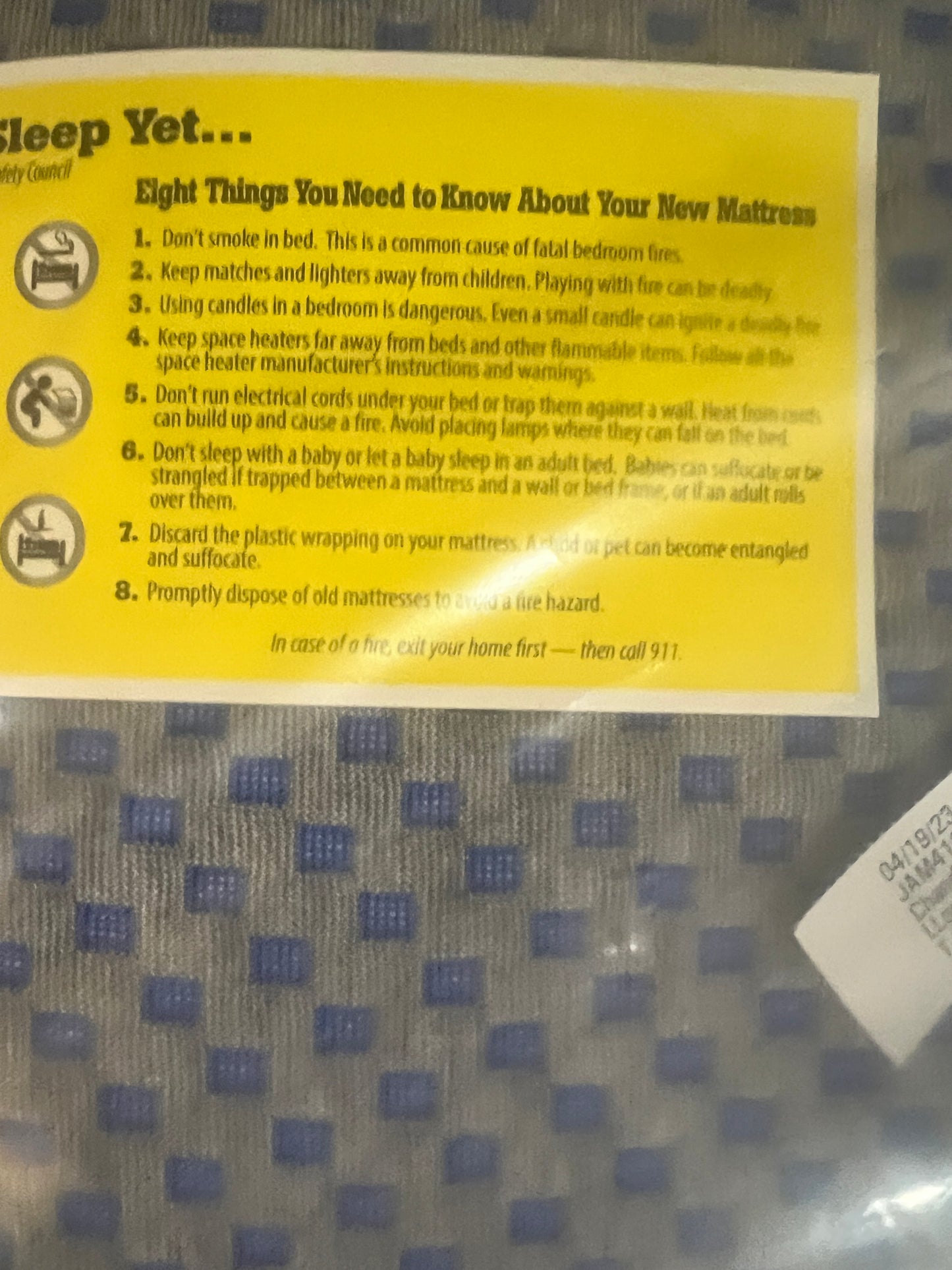 Brand New Jamison 13" Chandler Springs Euro top Mattress