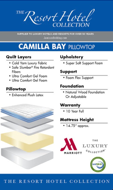 Jamison Camilla Bay Pillowtop