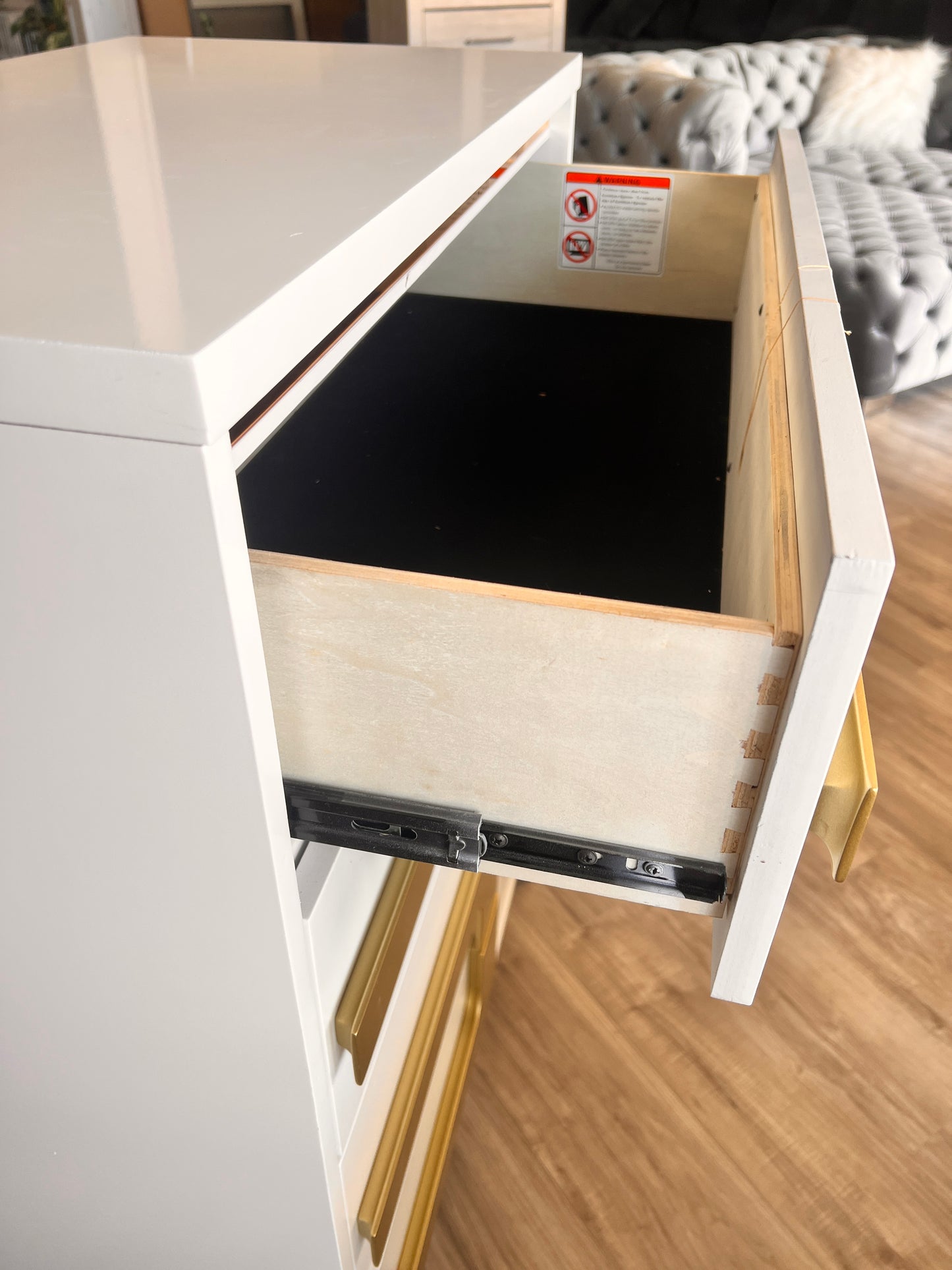 New Westley White Chest of Drawers