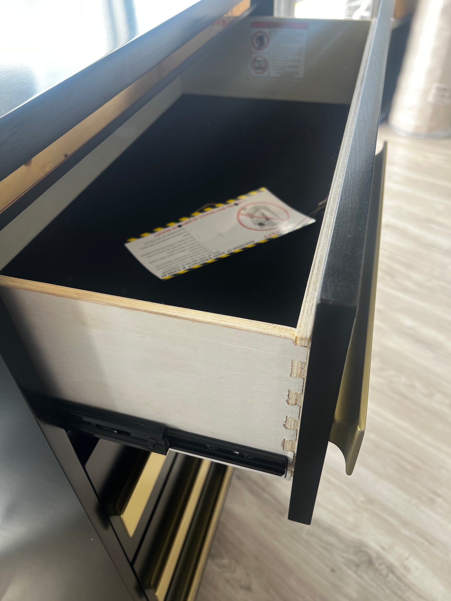 New Black Westley Chest of Drawers